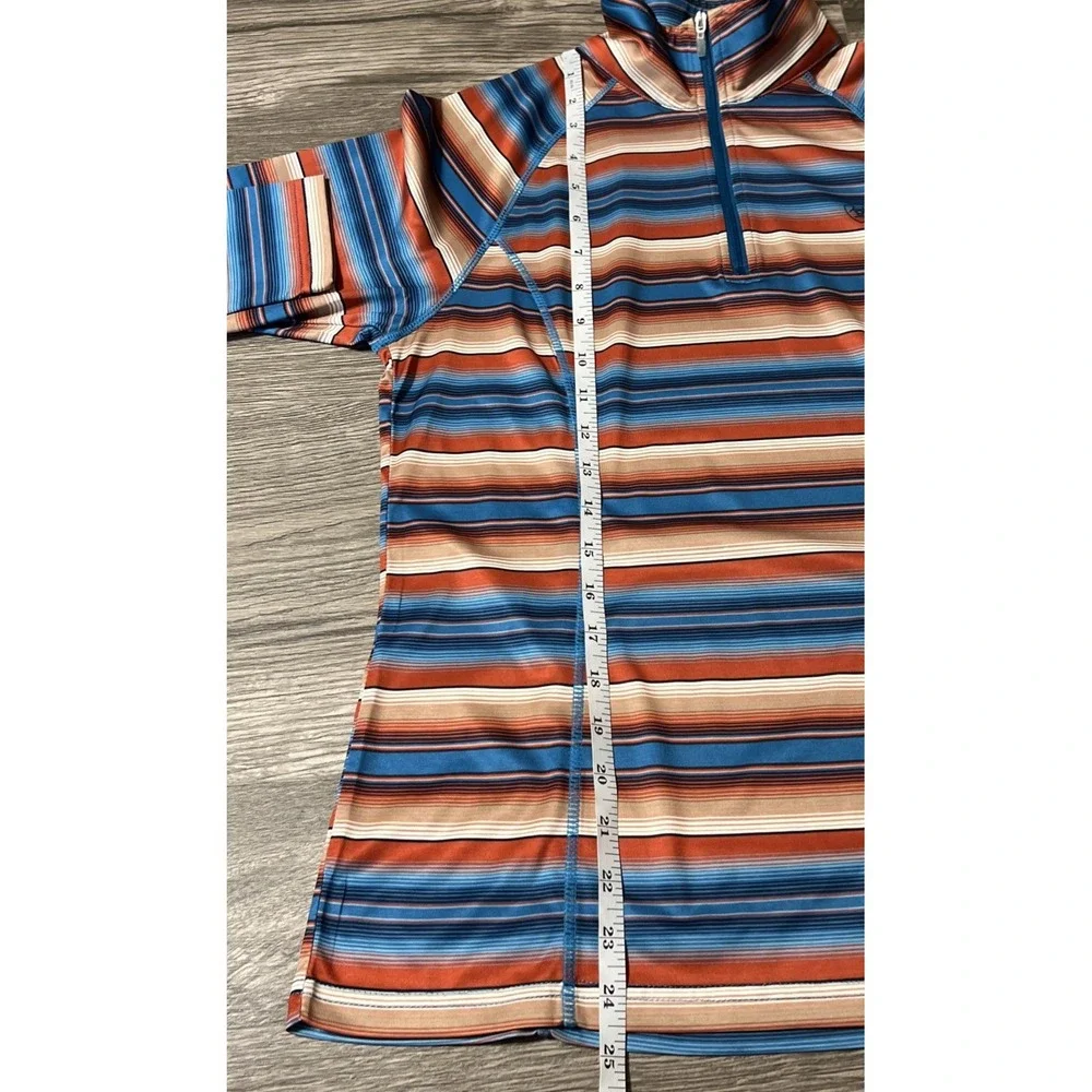Ariat Tek Women's Laguna 1/4 Zip Horizon Serape Performance Pullover Size Medium